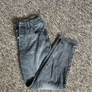 OLD NAVY HIGH RISE BUTTON-FLY O.G. STRAIGHT JEANS